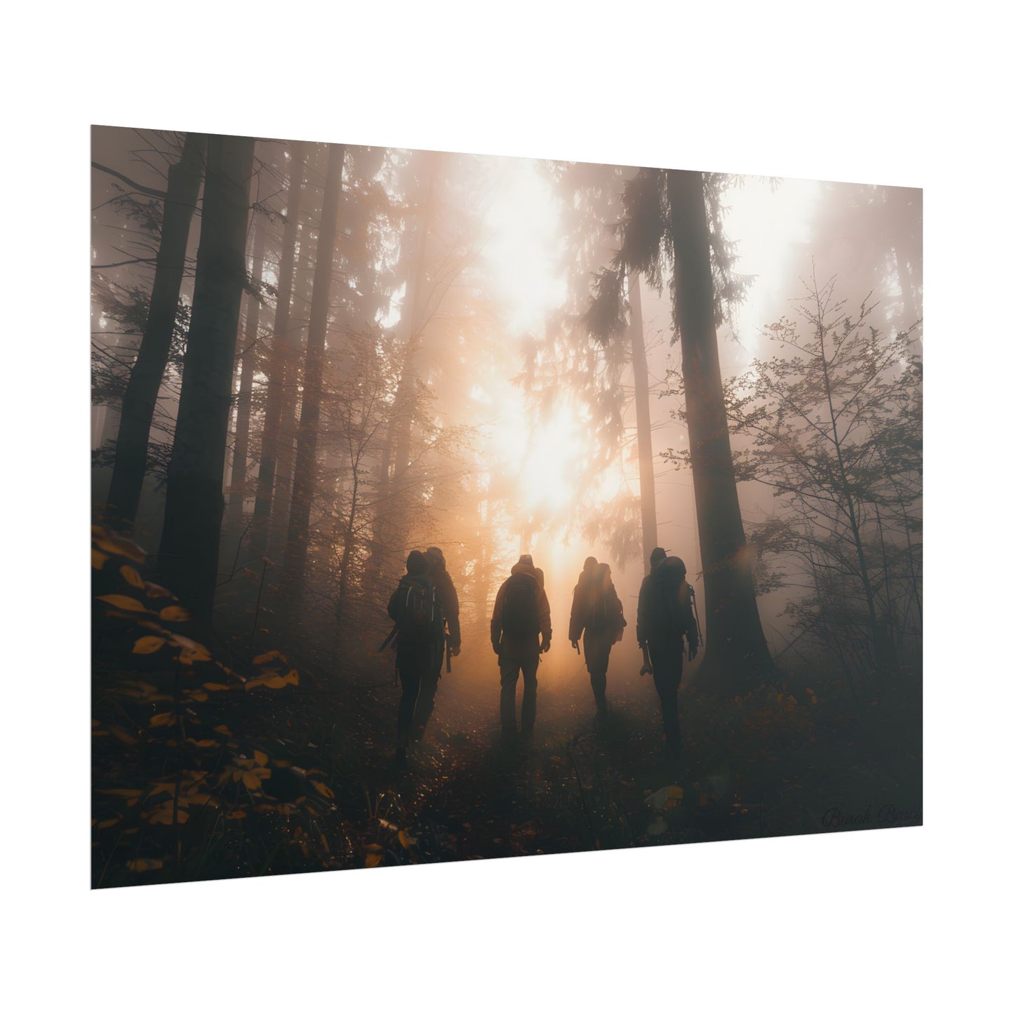 Adventure Through The Mysterious Forest: Group Expedition - Poster
