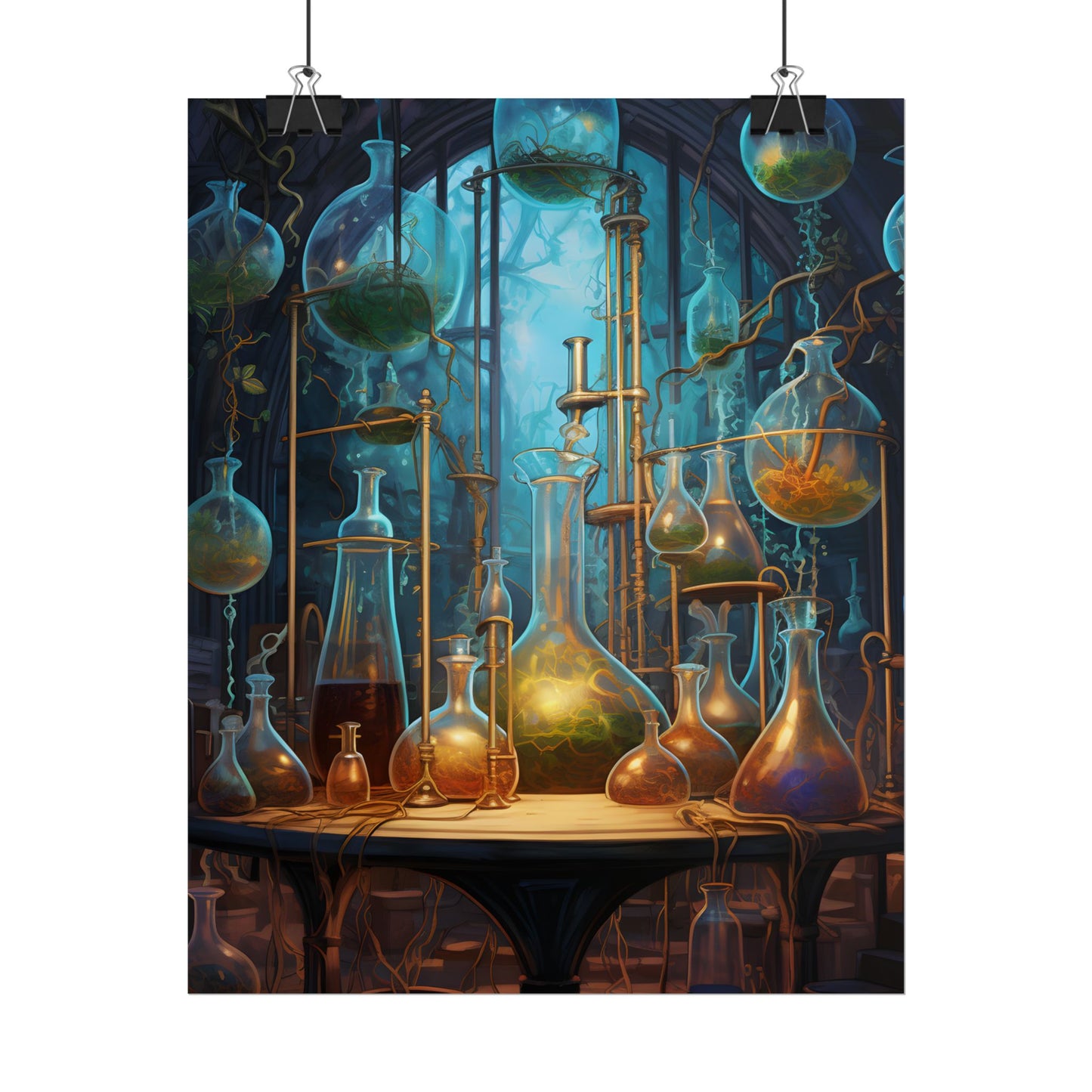 Lab Technician's Focus: Biotechnology Science in Action - Poster
