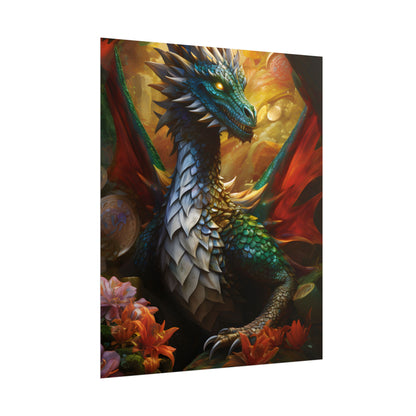 Epic Fantasy Dragon: Ancient Guardian of Wonder - Poster