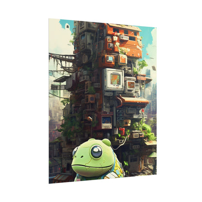 Pixel Play: Colorful Cyberpet Community - Poster