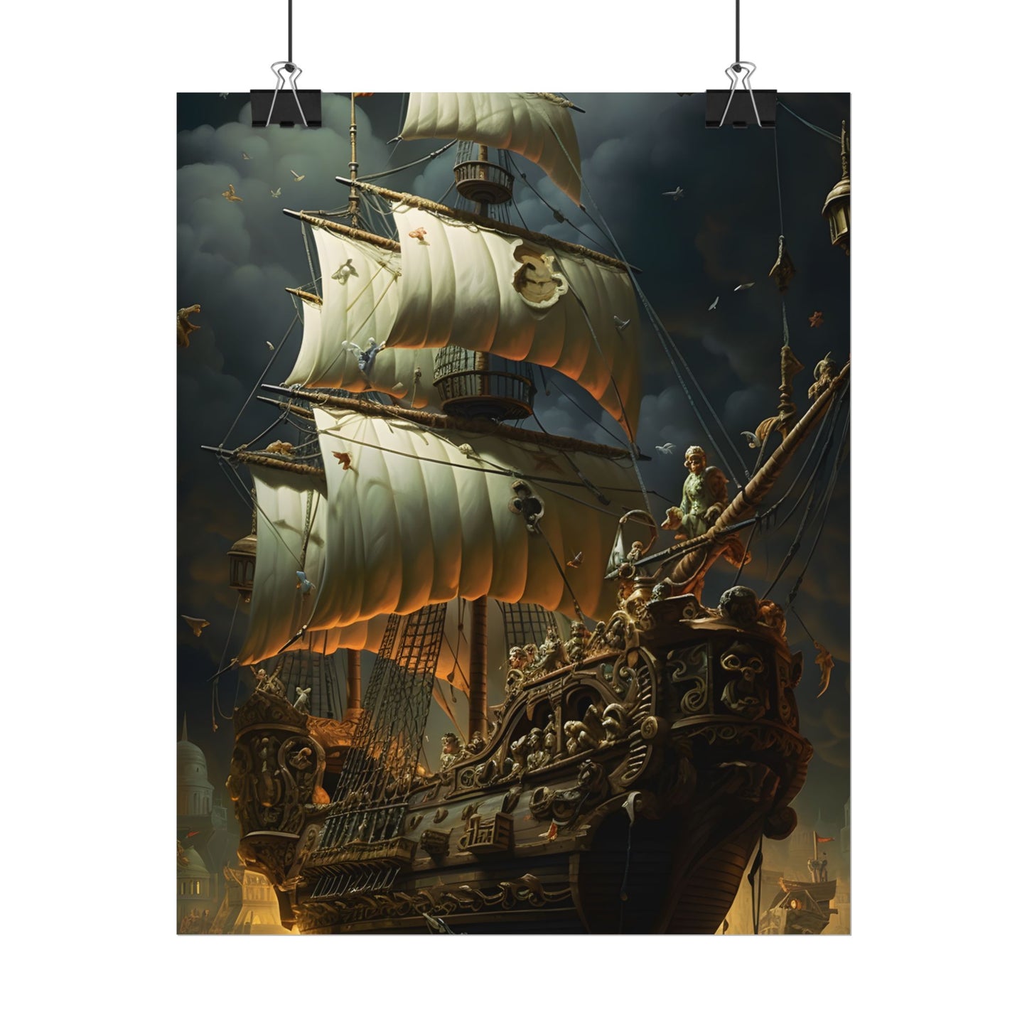 Swashbuckling Time-Traveling Pirate Crew: Artwork - Poster