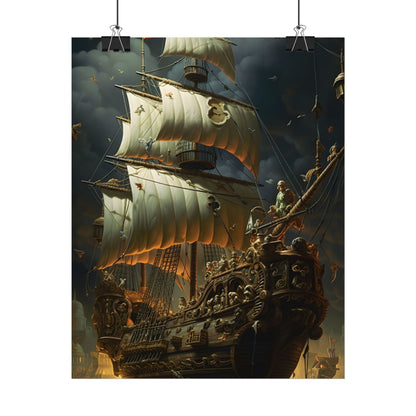 Swashbuckling Time-Traveling Pirate Crew: Artwork - Poster