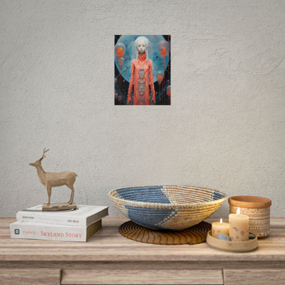 Celestial Dreams: Vibrant Stars and Planets Art - Poster