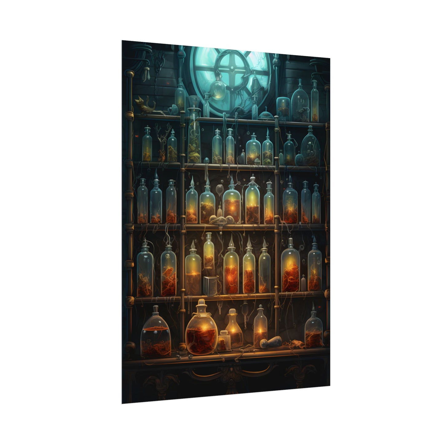 Lab Secrets: A Mysterious Science Experiment Unveiled - Poster
