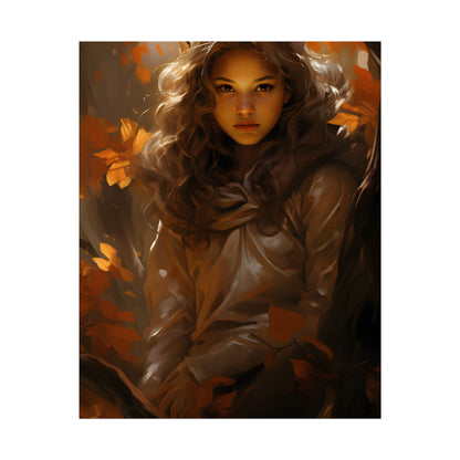 Vibrant Forest Sunshine: Nature Art Photography - Poster