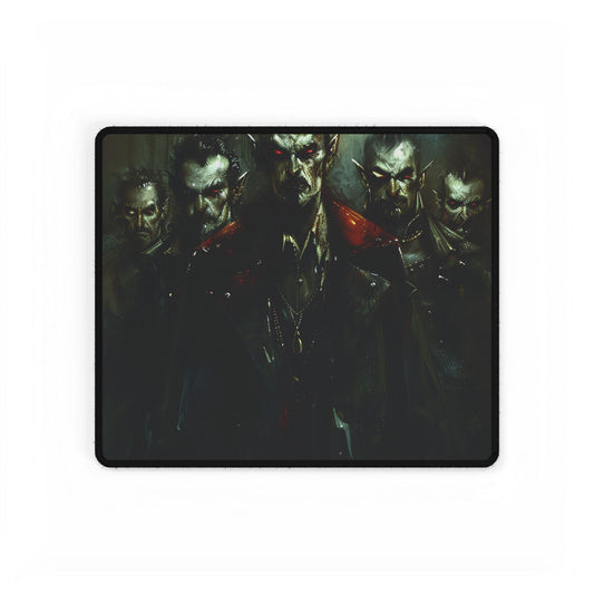 Gothic Vampires: Dark Fantasy Artwork - Desk Mat