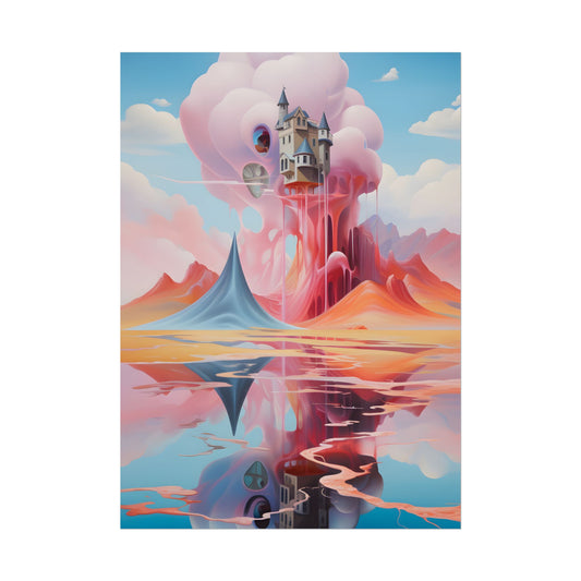 Surreal Dreamscape: Fantastical Landscape Art - Poster