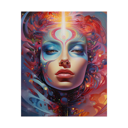 Vibrant Celestial Art Gallery: Wide Angle Shot - Poster