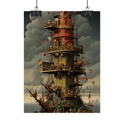 Swashbuckling Time Travelers: A Crew of Pirate Adventurers - Poster