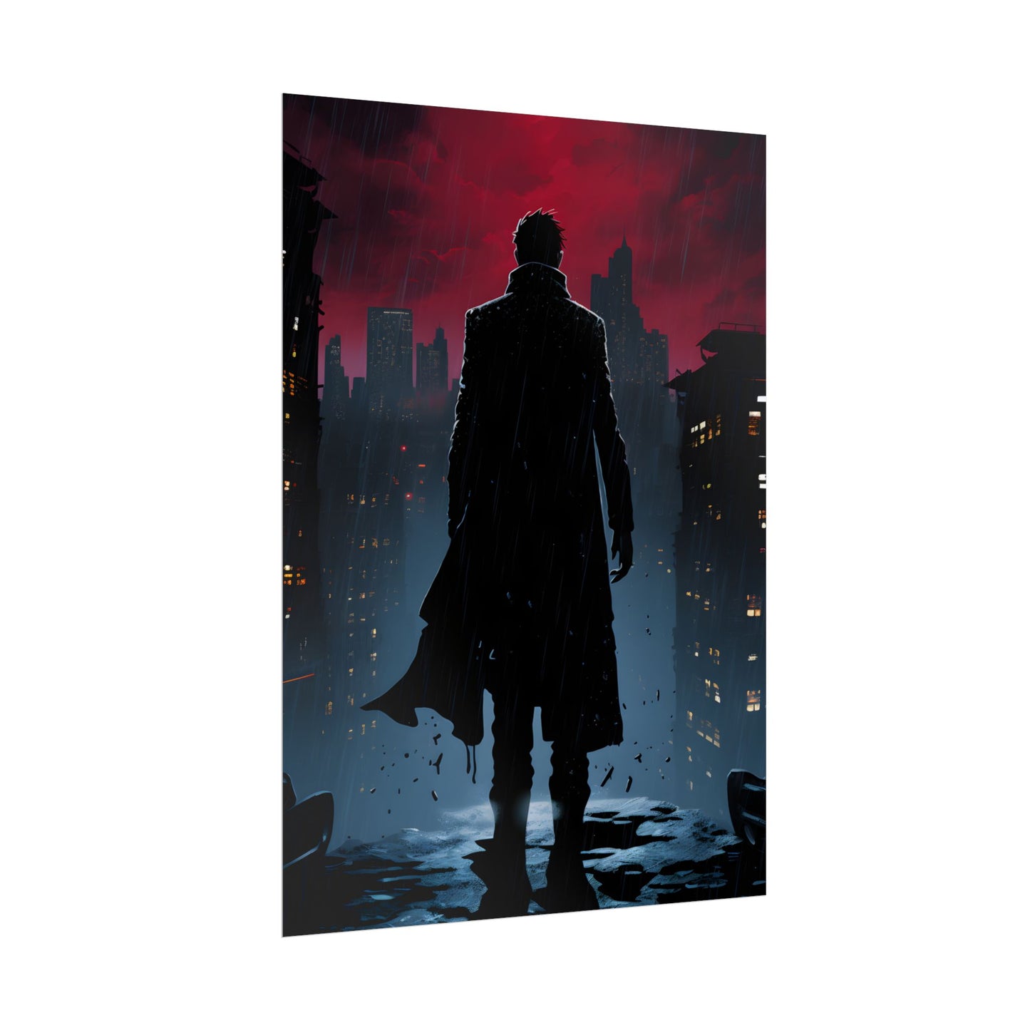 Urban Fantasy Detective: Book Cover Art - Poster