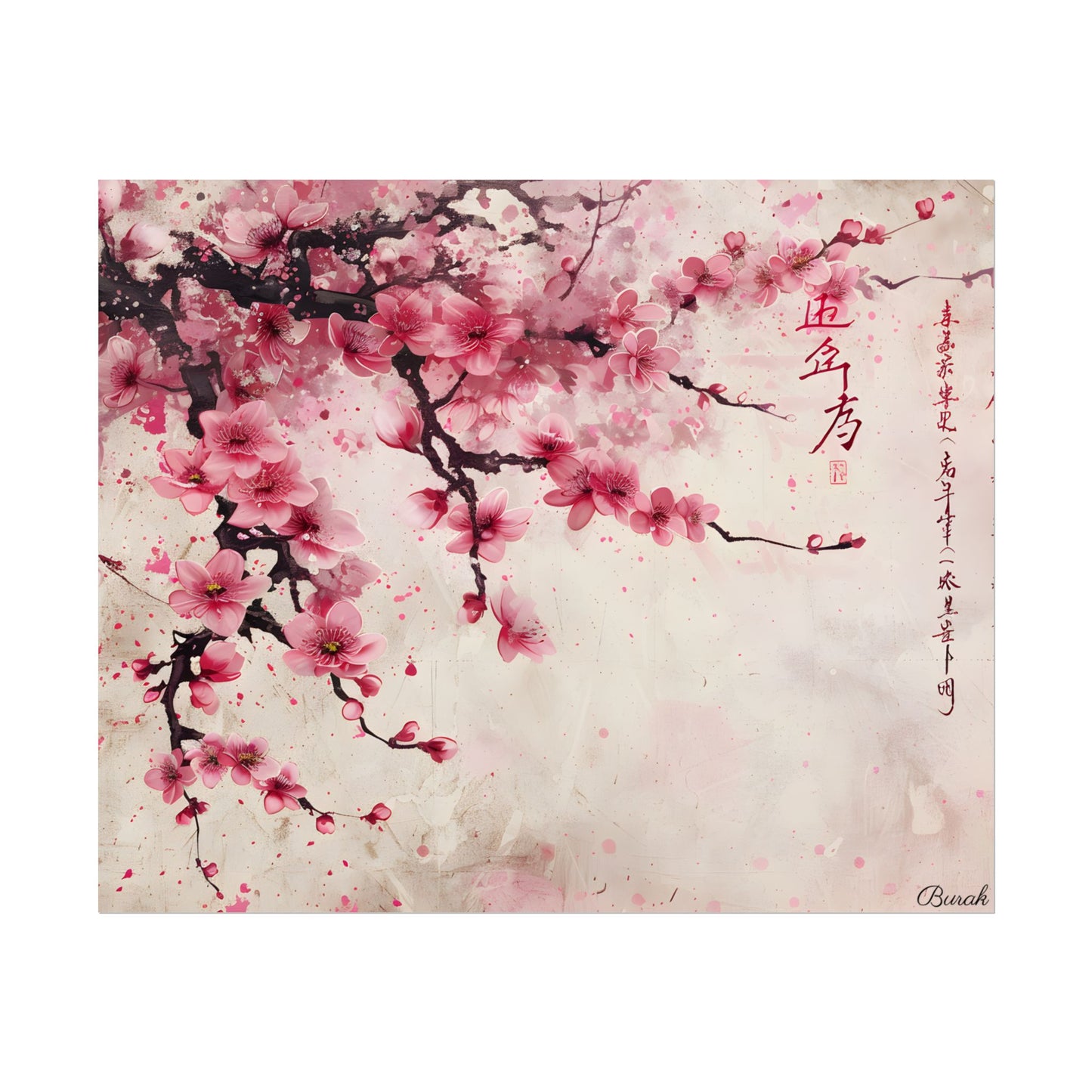 Cherry Blossom Dreams: Japanese Art in Full Bloom - Poster
