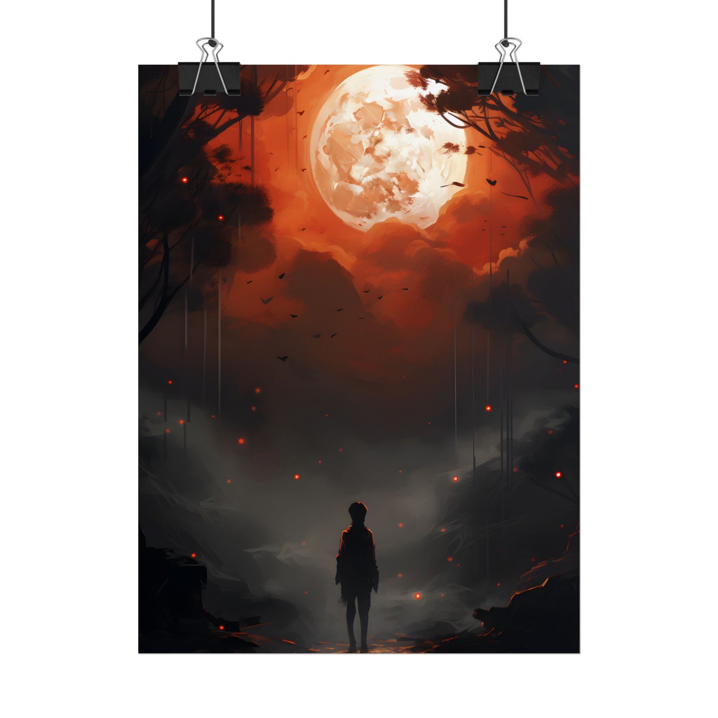 Serene Outdoors: A Peaceful Moment - Poster