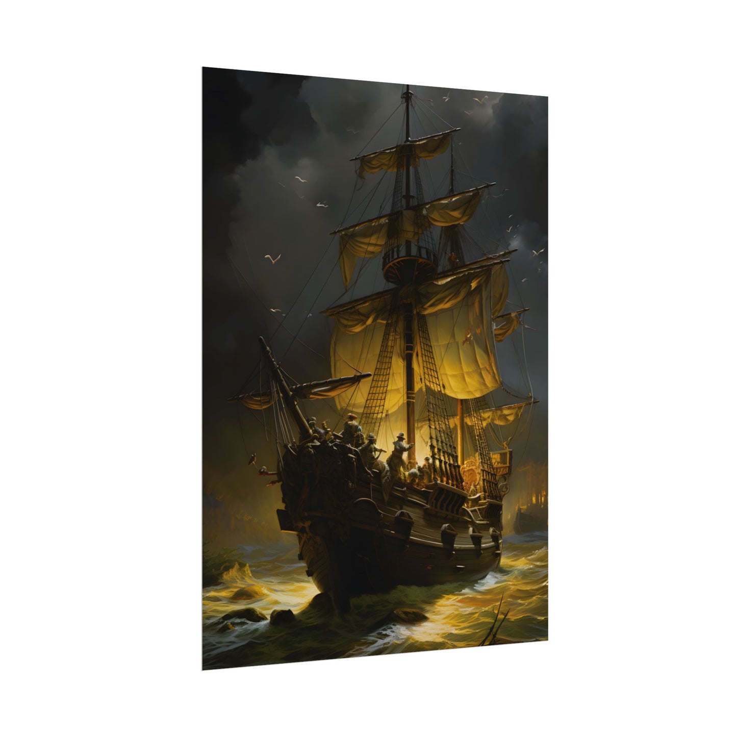 Time-Traveling Pirates: Swashbucklers on a Mission - Artwork - Poster
