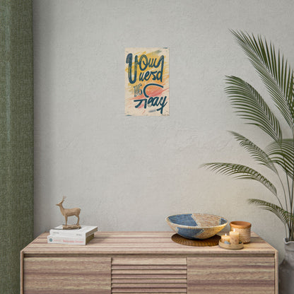 Vintage Distressed Artwork: 20 24 Batch 1 - Poster