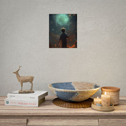 Mobile Life: A Moment in Time - Digital Art - Poster