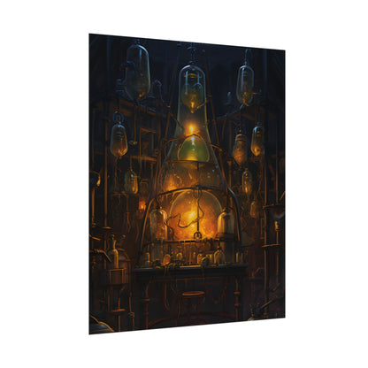 Mysterious Lab: Scientific Secrets in Darkness - Poster