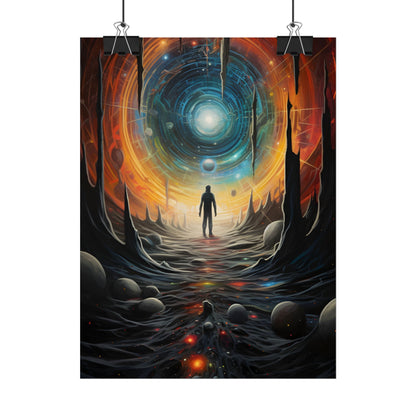 Space Time Explorer: Intrepid Journey Through the Stars - Poster