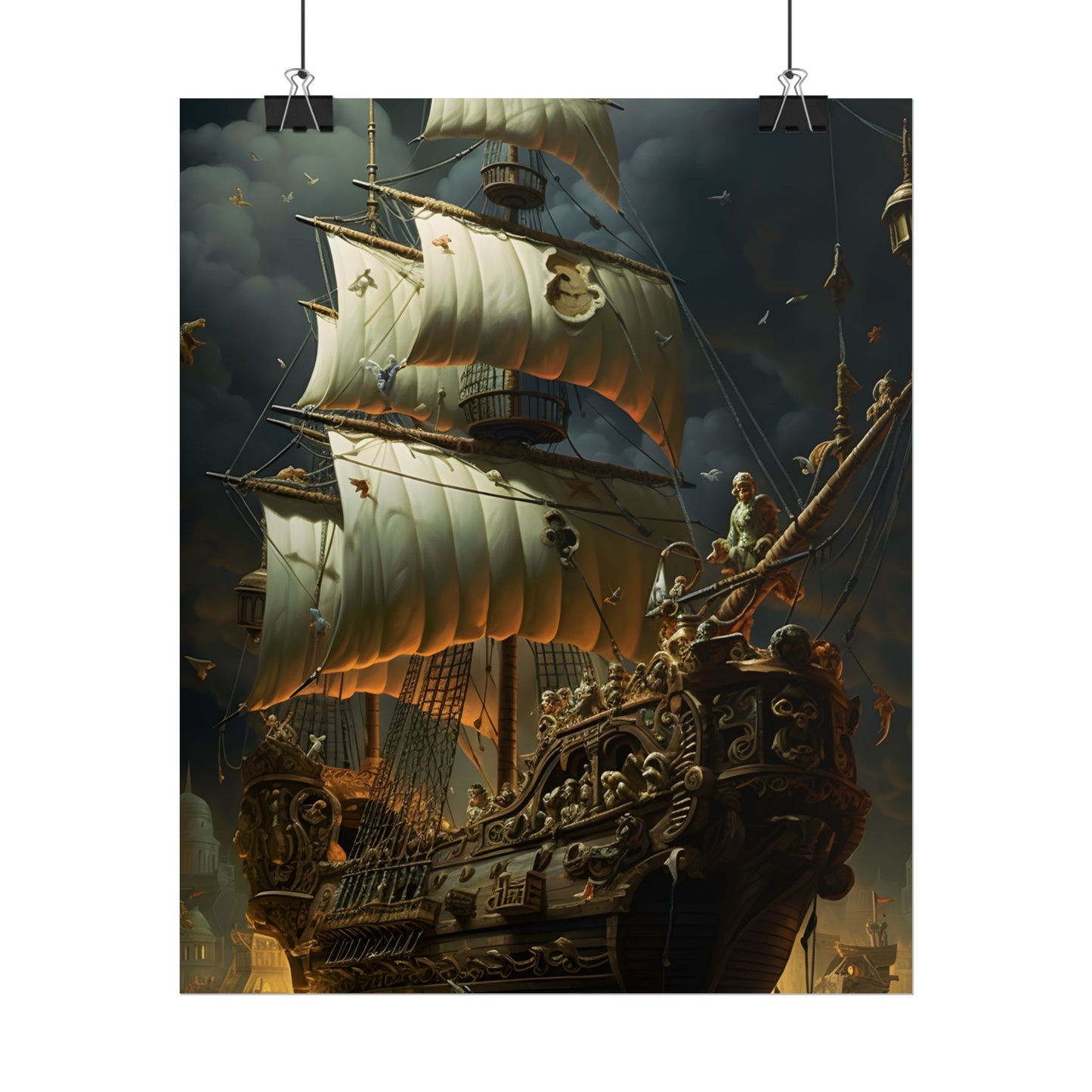 Swashbuckling Time-Traveling Pirate Crew: Artwork - Poster