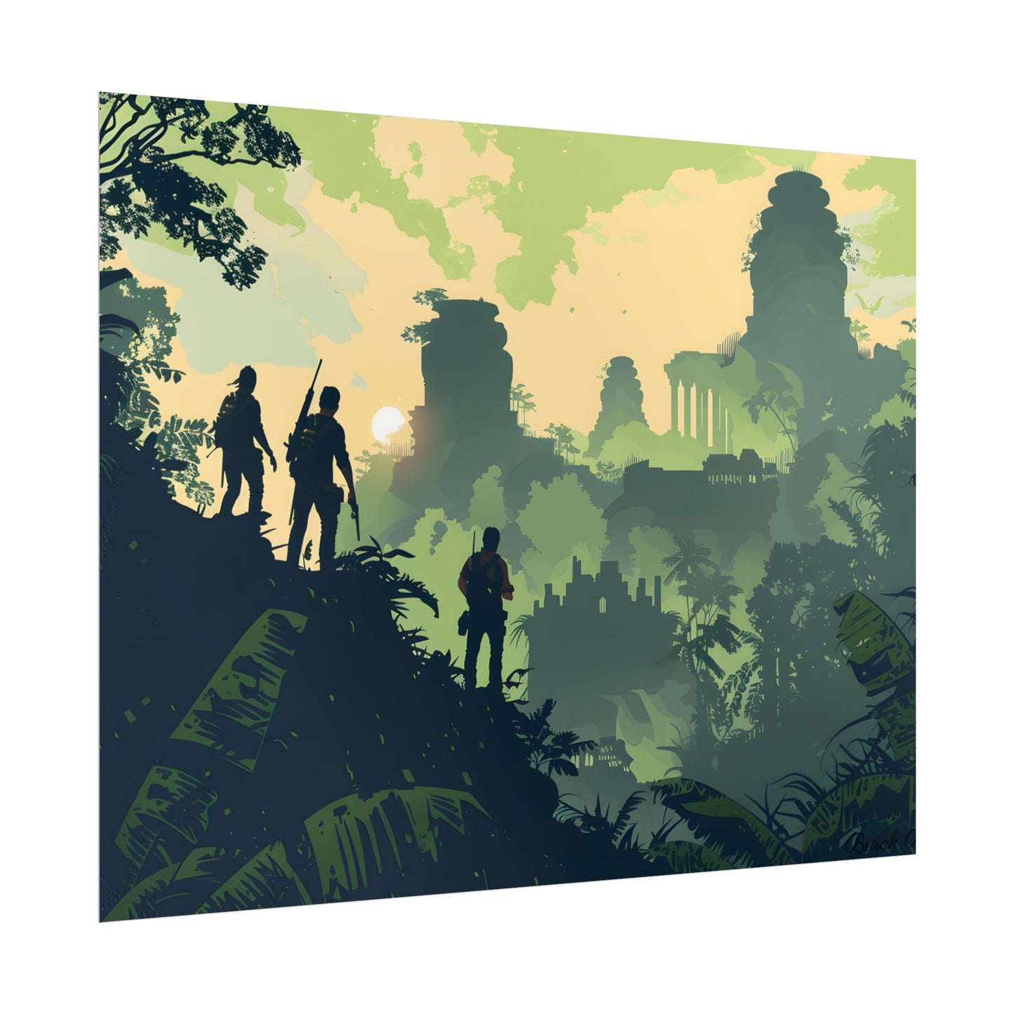 Brave Adventurer: Determined Quest in Pursuit of Discovery - Poster