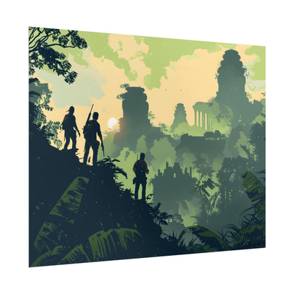 Brave Adventurer: Determined Quest in Pursuit of Discovery - Poster
