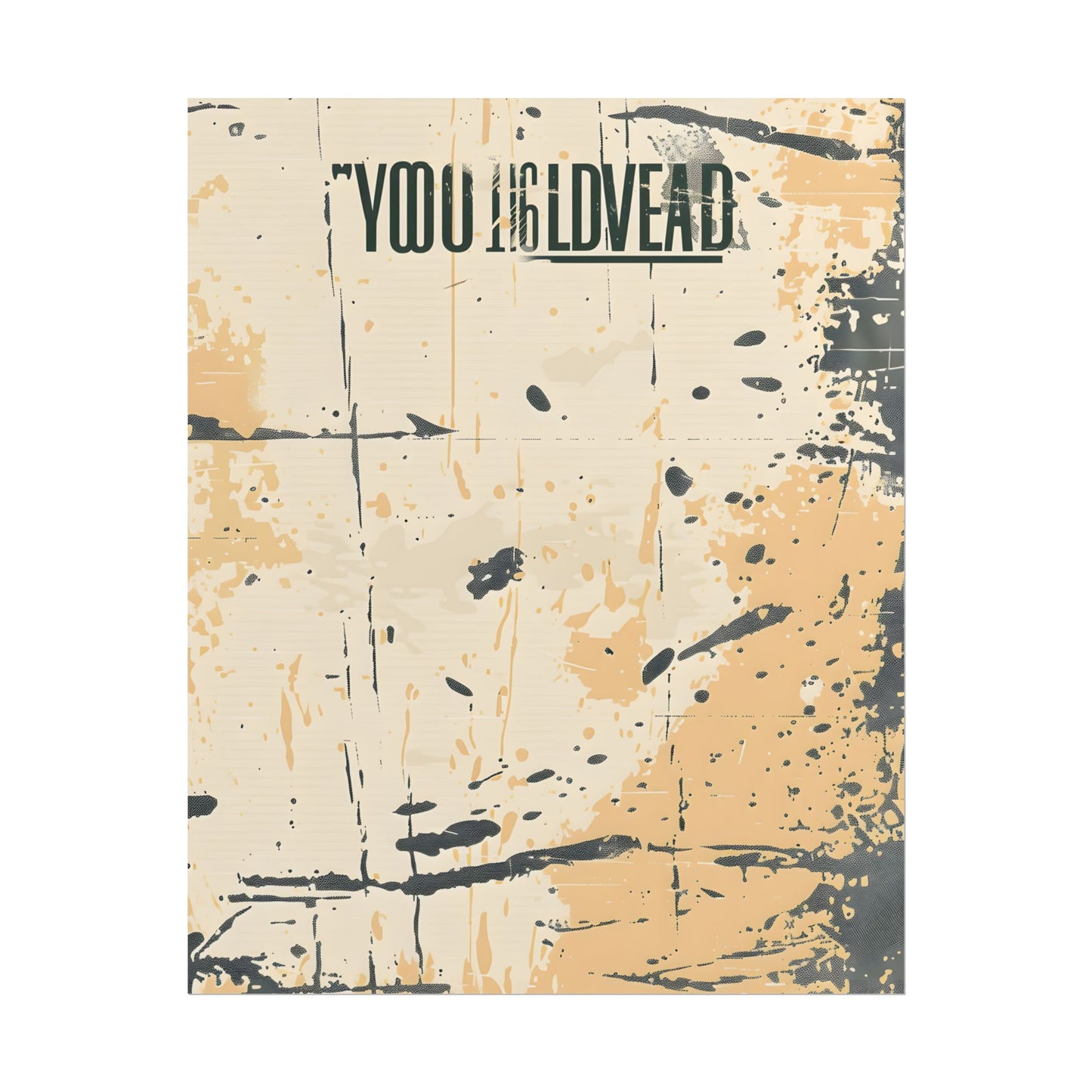 Vintage Distressed Batch 1: A Nostalgic Poster Artwork - Poster