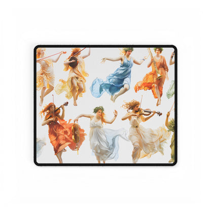Ethereal Goddesses of Greece: Athena to Nemesis Artwork - Desk Mat