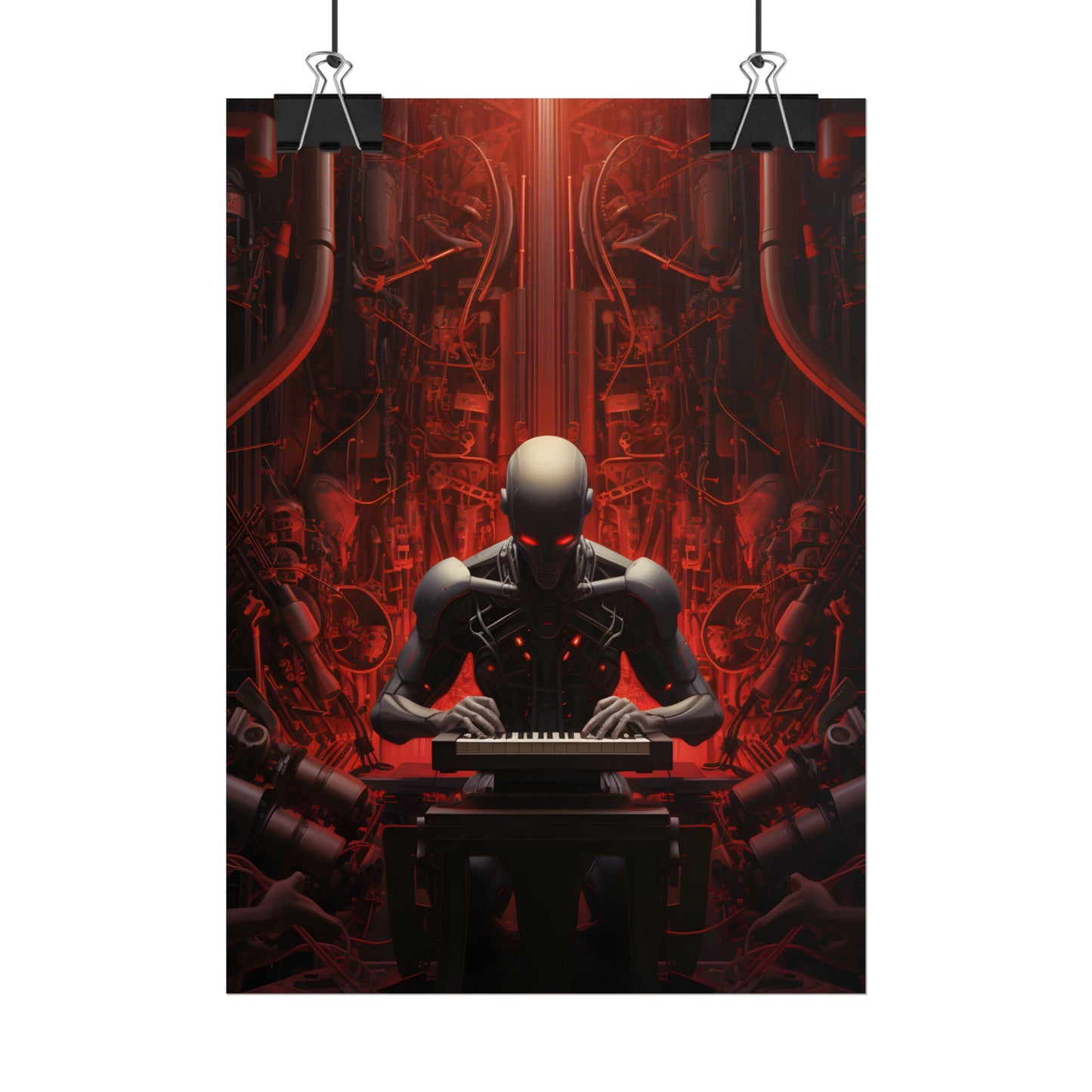 Robot Symphony: A Musical Orchestra of Sentient Robots - Poster