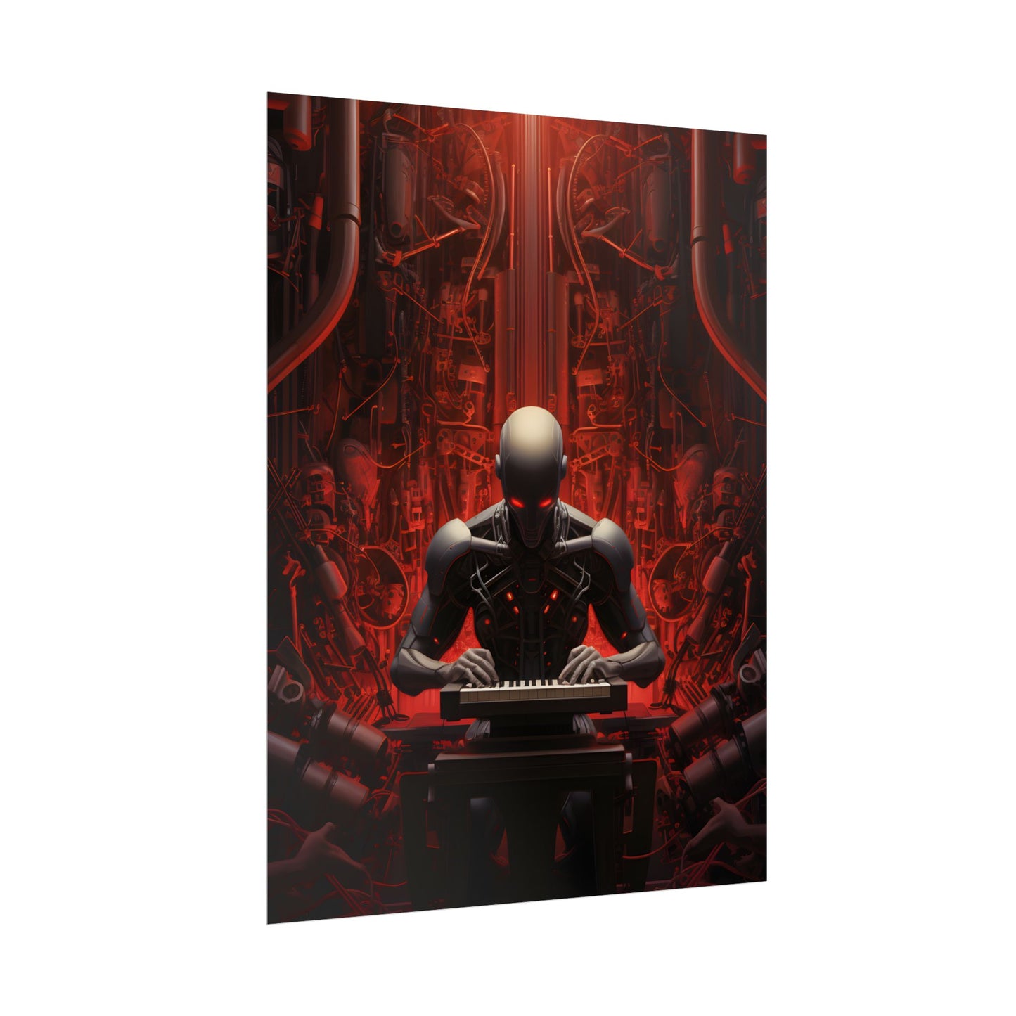 Robot Symphony: A Musical Orchestra of Sentient Robots - Poster