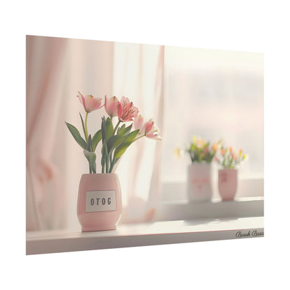 Serene Outdoor Landscape: Soft-Spoken Reminder - Poster