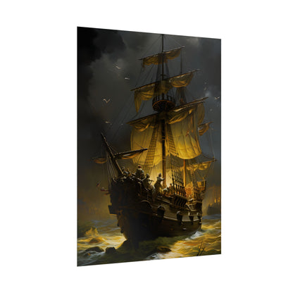 Time-Traveling Pirates: Swashbucklers on a Mission - Artwork - Poster