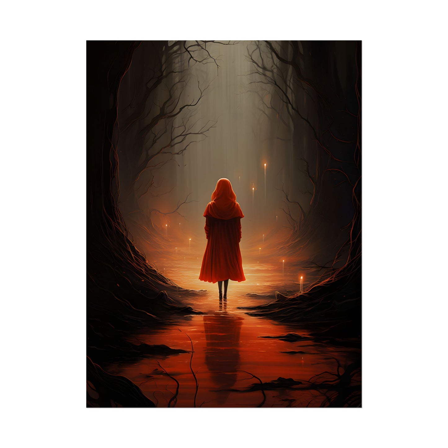Outdoor Portrait: Natural Light Art - Poster