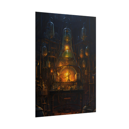 Mysterious Lab: Scientific Secrets in Darkness - Poster
