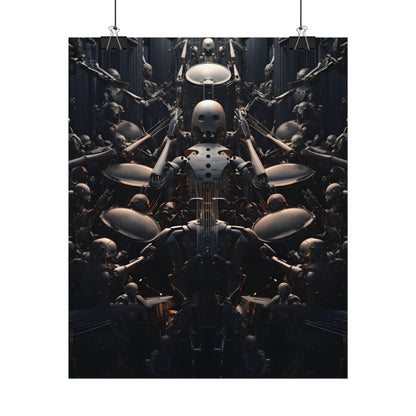 Harmony from the Aditorium: Robot Orchestra in Perfect Rhythm - Poster