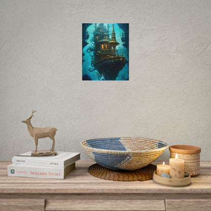 Steampunk Dive: Explore Captain Nemos Nautilu - Poster