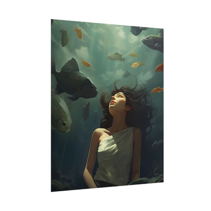 Outdoor Portrait: Simple Elegance in Natural Light - Poster