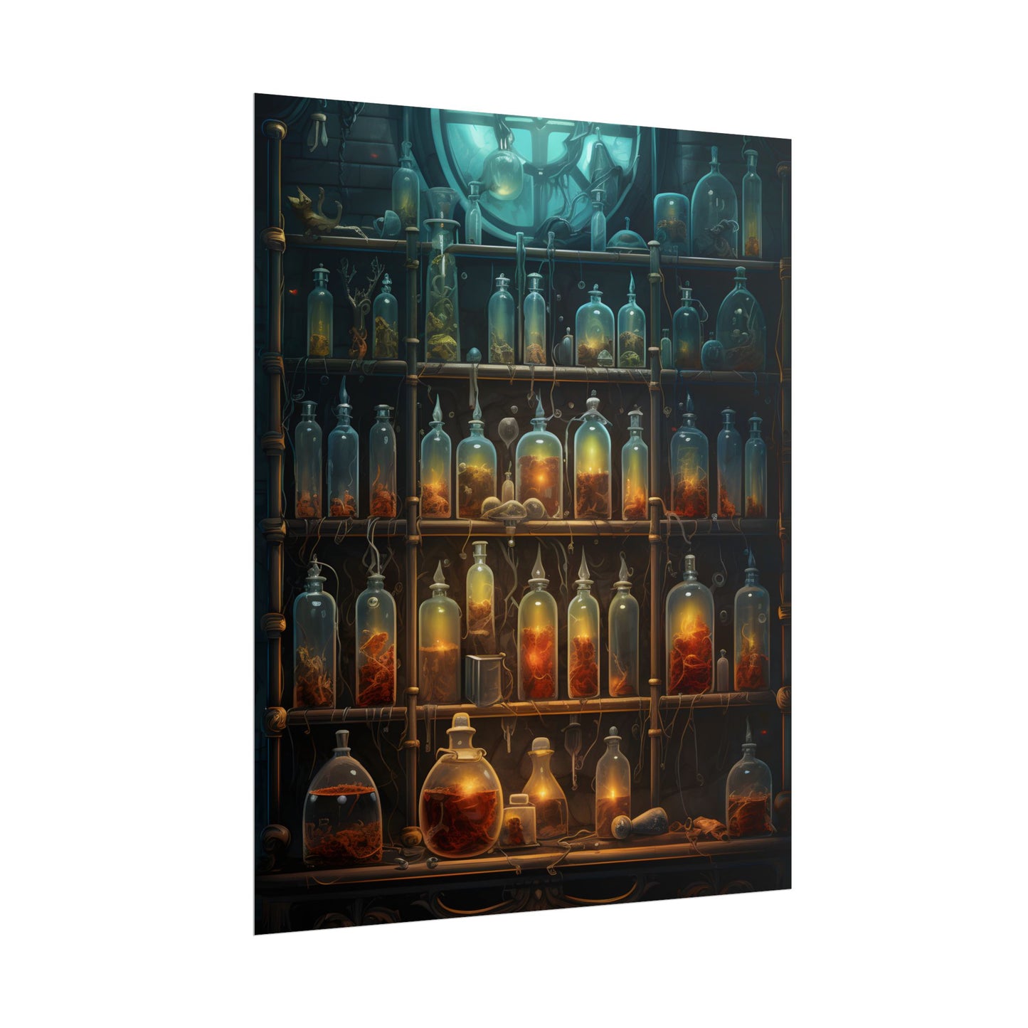 Lab Secrets: A Mysterious Science Experiment Unveiled - Poster