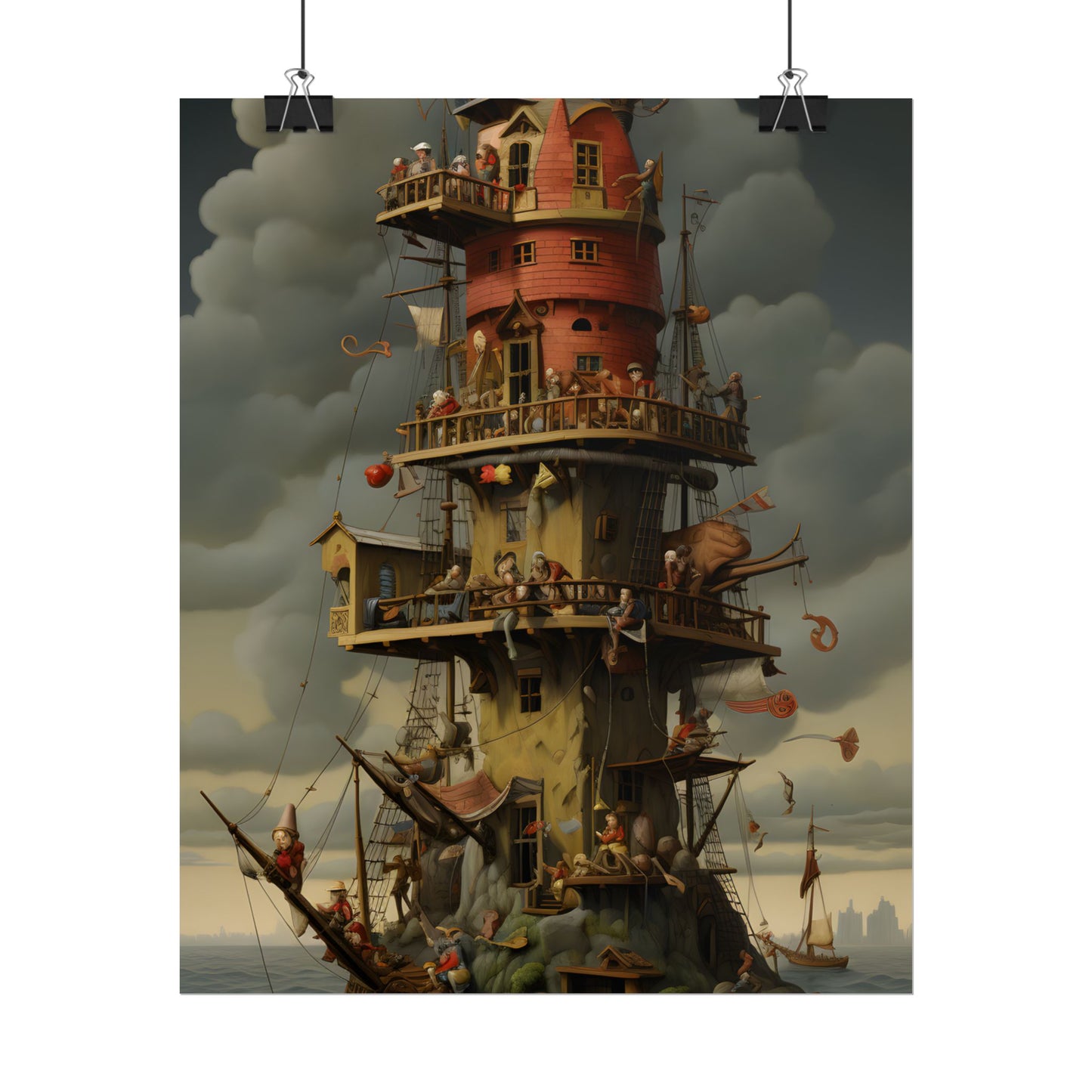 Swashbuckling Time Travelers: A Crew of Pirate Adventurers - Poster