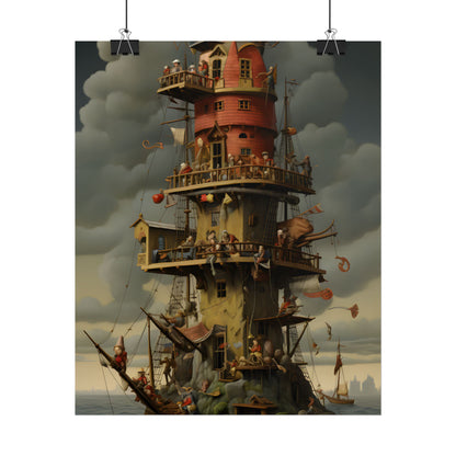 Swashbuckling Time Travelers: A Crew of Pirate Adventurers - Poster