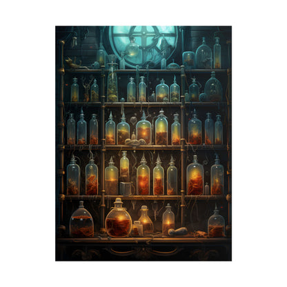 Lab Secrets: A Mysterious Science Experiment Unveiled - Poster