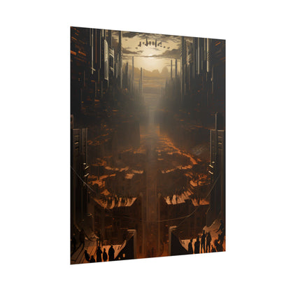 Dystopian Utopia: Opposite Worlds in Harmony - Poster