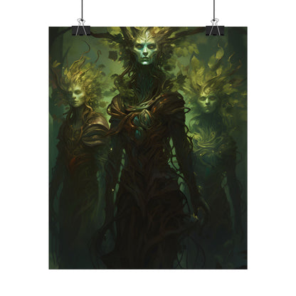 Mystical Forest Guardians: Ancient Tree Spirits Awaken - Poster