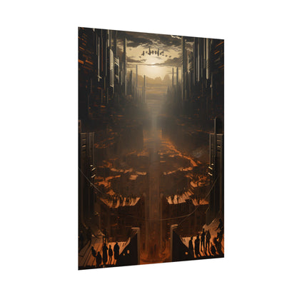 Dystopian Utopia: Opposite Worlds in Harmony - Poster