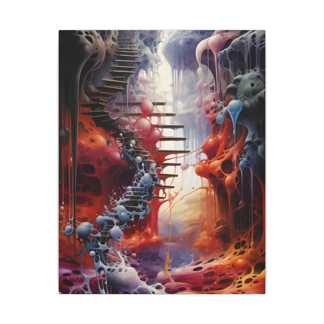 6 Portals: A Glimpse into Harmony - Canvas
