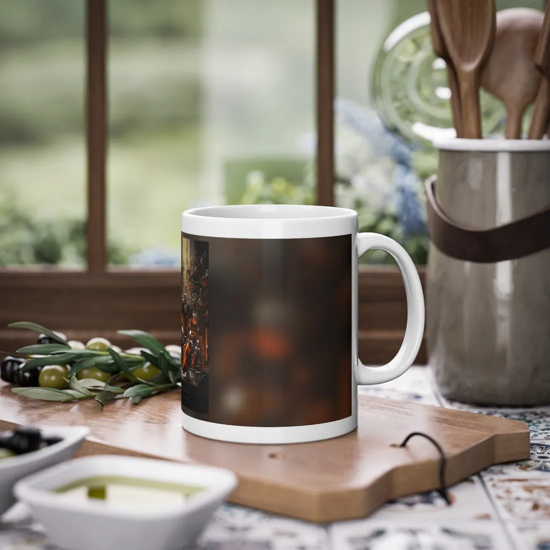 6 Sentient Robot Musicians: A Symphony of Artistic Expression - Mug