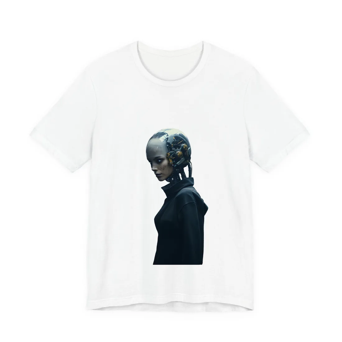 A group of charismatic thieves pull off a daring robotic art heist - Action - T-Shirt (White)
