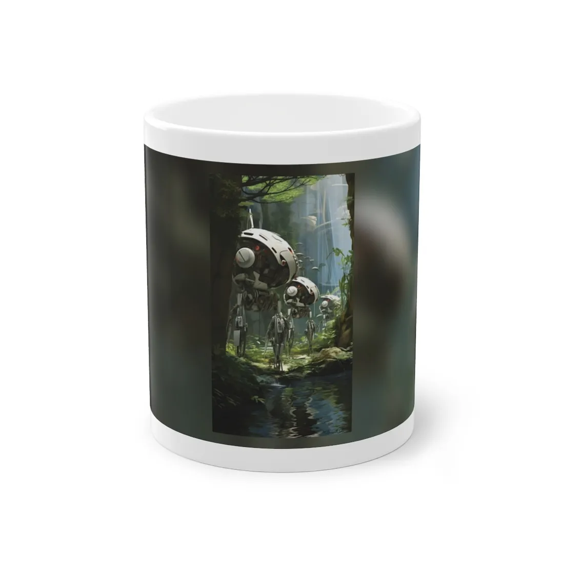 A haven for wildlife, powered by artificial intelligence - Robotic Sanctuary - Mug
