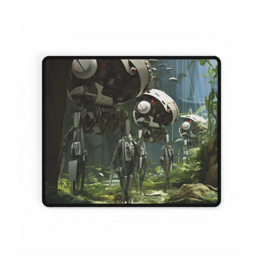 A haven for wildlife, powered by artificial intelligence - Robotic Sanctuary - Desk Mat