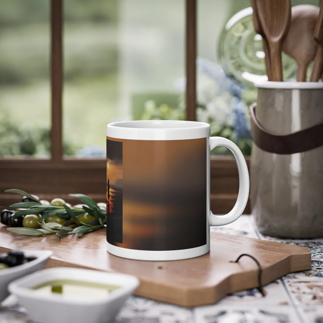 A Simple Yet Intriguing Scene: Mysterious Moments in Everyday Life - Mug