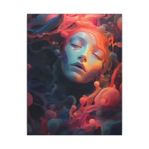 Dreaming in Liquid Color Canvas Print