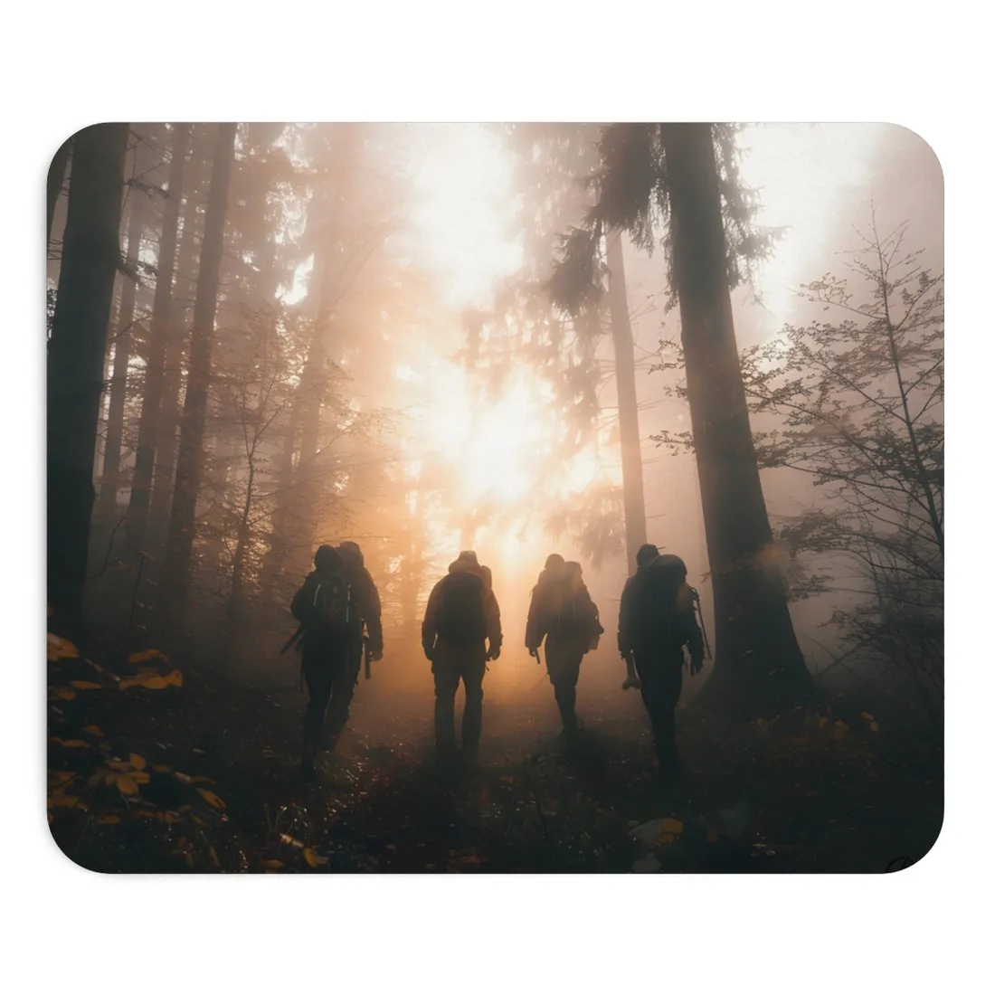 Adventure Through The Mysterious Forest: Group Expedition - Mouse Pad